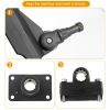 Boat Fishing Pole Rod Holder 360Ã‚Â° Rotatable Kayak Side Rail Mount Adjustable Folding Rod Holder with Large Clamp